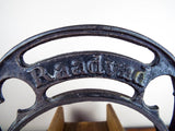 Antique Cast Iron Raadvad Deli Country Store Guillotine Bread Slicer Loaf Cutter