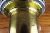 Antique 19th Century A T Thompson Boston Magic Lantern Slide Projector Petzval Lens French Import