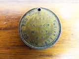 Antique Temperance Movement 1888 Gen Clinton B Fisk The Saloon Must Go Coin Medal Medallion