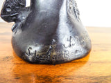 FLEA Antique Art Nouveau European Bronze Vase Blindfolded Wood Nymph Butterfly