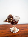 Vintage Sterling Silver Clad Shell Open Salt Cellars