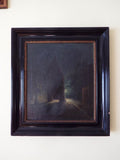 RL Antique 19th C Signed Oil on Canvas Painting by Godtfred Rump (1816 - 1880) Danish Artist