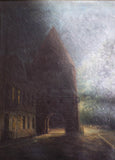 RL Antique 19th C Signed Oil on Canvas Painting by Godtfred Rump (1816 - 1880) Danish Artist