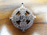 1925 Vintage 9ct Gold Religious Father Mathew Feis Badge Pendant Medal