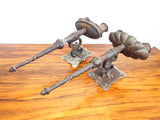 Antique 1920s Spanish Revival Light Wall Sconces