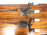 Antique 1920s Spanish Revival Light Wall Sconces