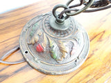 Antique Art Deco '20s Aluminum Chandelier