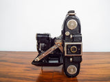 Vintage 1934 Zeiss Super Ikonta A 530 Camera Tessar f/7 Tessar 1:3.5 w/ Case