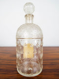 Vintage Glass Guerlain Imperial Bee Perfume Bottle 8.5fl oz Paris France