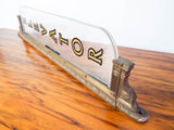 Art Deco  Movie Theater Brass Sign ~ Elevator