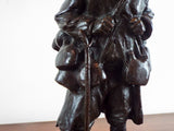 RESERVED FOR ANDRE Max Blondat Bronze Sculpture WW1 French Soldier Le Pinard Signed Valsuani France