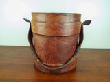 Antique Ammunition Box 1920s Military English Leather Carrying Case Monkey Keg