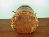Antique Ammunition Box 1920s Military English Leather Carrying Case Monkey Keg