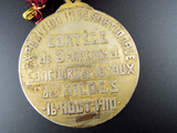 Antique Cortege Medal Marcel Wolfers 1910 Bruxelles International Expo Horses