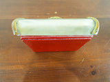 Antique Victorian Officers Military V R Cypher Dress Ammo Box Monogrammed 19thC