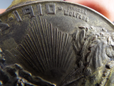 Antique Cortege Medal Marcel Wolfers 1910 Bruxelles International Expo Horses