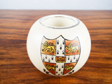 Antique 19th C Stoneware Match Holder Striker Carlton Ware W & R Cambridge Arms