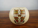 Antique 19th C Stoneware Match Holder Striker Carlton Ware W & R Cambridge Arms