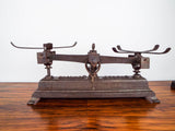 Rare Antique French Primitive Kitchen Scales & Weights