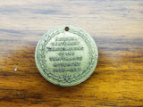 Vintage Temperance Joseph Livesey Centenary Medallion