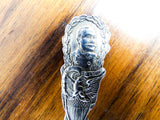 1898 Admiral Dewey Olympia Ship Sterling Spoon