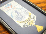 1886 Minneapolis Industrial Exposition Embroidered Ribbon