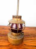Antique Railway Kerosene Lamp ~ St Louis