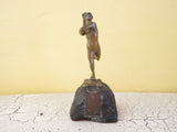 Antique 1920s Bronze Sculpture of Brabo the Giant Killer - Yesteryear Essentials
 - 1