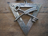 Antique Knights of Pythias Pin Back Medal - Yesteryear Essentials
 - 3