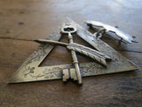 Antique Knights of Pythias Pin Back Medal - Yesteryear Essentials
 - 2