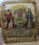Antique Temperance White and Gold Ceremonial Sash by George Tutill - Yesteryear Essentials
 - 2