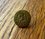 Antique Temperance Cold Water Army Brass Button - Yesteryear Essentials
 - 1