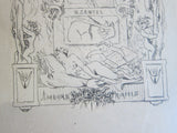 Vintage Felicien Rop Erotic Art Etching "Amours et Priapees" - Yesteryear Essentials
 - 11