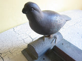Antique Bronze Doves Boot Scraper - Yesteryear Essentials
 - 6