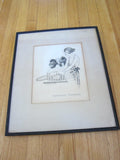 Realistic Pencil Drawing by Walter Lang "Overhead Expense Satire" - Yesteryear Essentials
 - 10