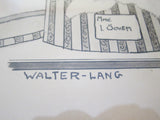 Realistic Pencil Drawing by Walter Lang "Overhead Expense Satire" - Yesteryear Essentials
 - 3