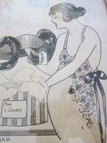 Realistic Pencil Drawing by Walter Lang "Overhead Expense Satire" - Yesteryear Essentials
 - 12