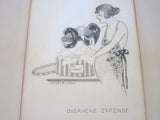 Realistic Pencil Drawing by Walter Lang "Overhead Expense Satire" - Yesteryear Essentials
 - 9