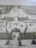 18th Century Optical Mondhare Print 'Vue Prospective de la grande et petite ecurie' - Yesteryear Essentials
 - 11