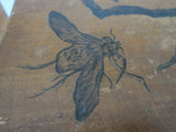 Vintage Pyrography Rotating Wooden Bookshelf - Yesteryear Essentials
 - 8