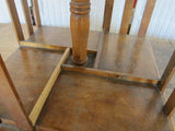 Vintage Pyrography Rotating Wooden Bookshelf - Yesteryear Essentials
 - 5