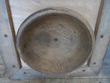 Vintage Pyrography Rotating Wooden Bookshelf - Yesteryear Essentials
 - 10