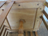 Vintage Pyrography Rotating Wooden Bookshelf - Yesteryear Essentials
 - 9