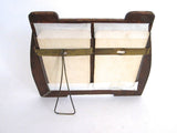 Art Nouveau Wood & Sterling Silver Double Picture Frame - Yesteryear Essentials
 - 6