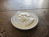 Antique Pewter Reverend Father Mathew Medal - Yesteryear Essentials
 - 3