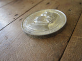 Antique Pewter Reverend Father Mathew Medal - Yesteryear Essentials
 - 8