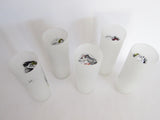 Highball Glasses Vintage Barware 1940s Pinup Girl Cocktail Glasses Signed D Marj - Yesteryear Essentials
 - 11
