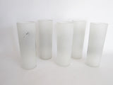 Highball Glasses Vintage Barware 1940s Pinup Girl Cocktail Glasses Signed D Marj - Yesteryear Essentials
 - 5