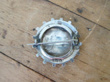 Antique Sterling Silver Eastnor Castle Pinback Button - Yesteryear Essentials
 - 7