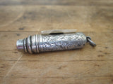 Victorian Sterling Silver Dance Card Note Dispenser - Yesteryear Essentials
 - 10